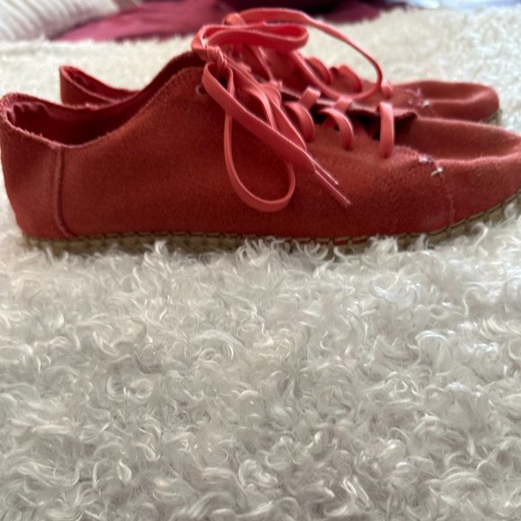 TOMS Suede Hibiscus Espadrille/Sneaker Size 8.5 - Picture 8 of 9